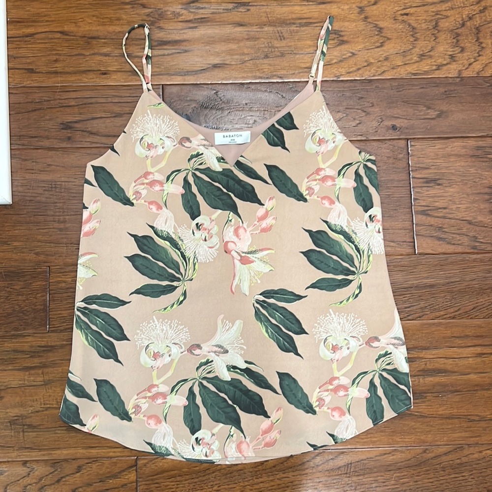 Aritzia floral cami
